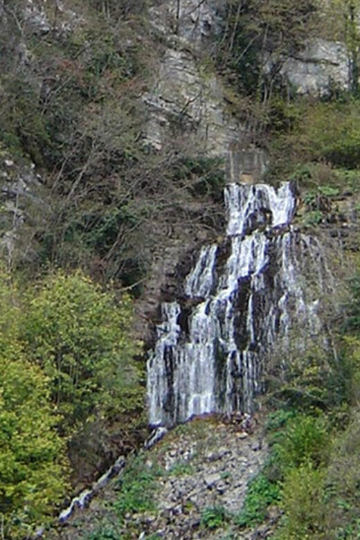 cascata dell'acqua bianca