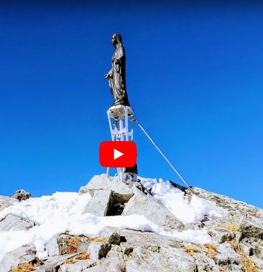 Cima Laione invernale scialpinismo